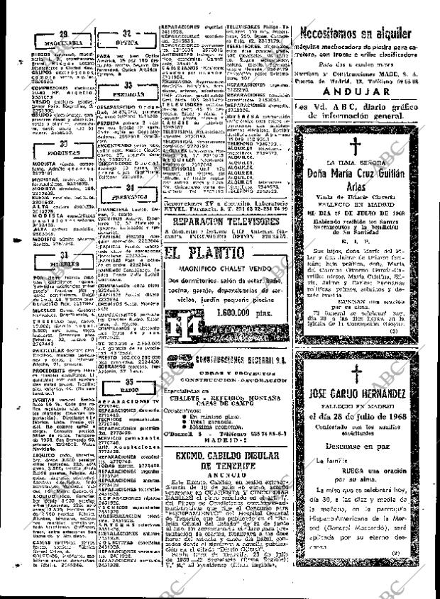 ABC MADRID 30-07-1968 página 90