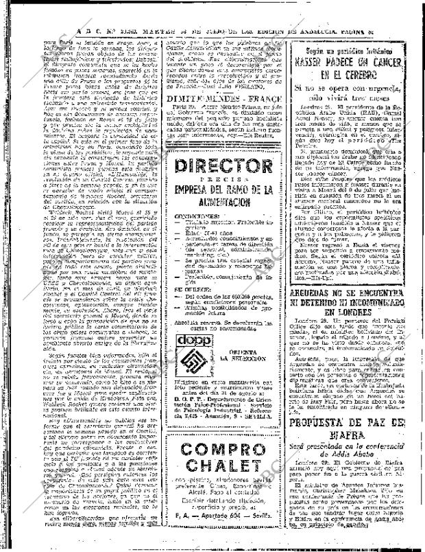 ABC SEVILLA 30-07-1968 página 32