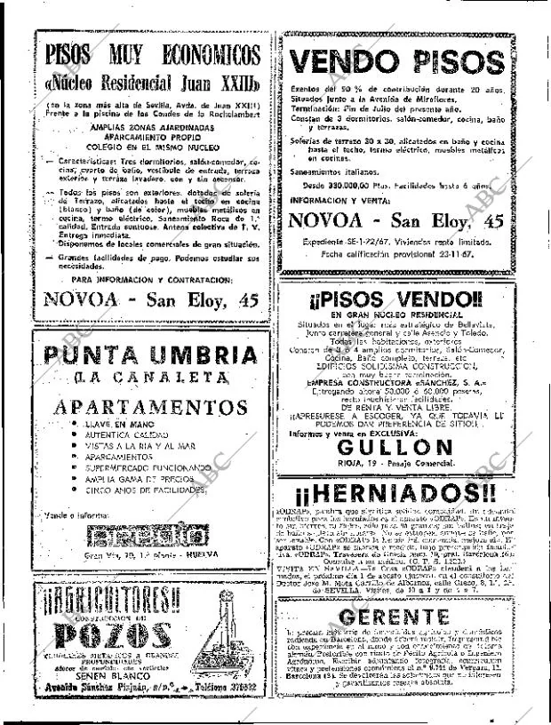 ABC SEVILLA 30-07-1968 página 73