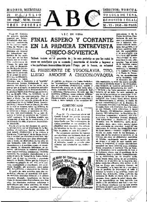 ABC MADRID 31-07-1968 página 23