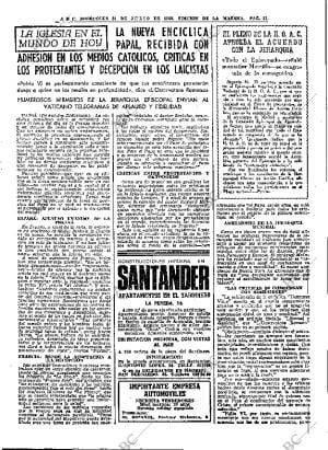 ABC MADRID 31-07-1968 página 31