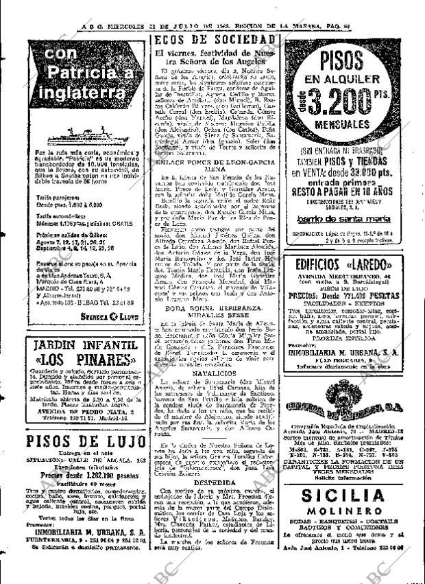 ABC MADRID 31-07-1968 página 56