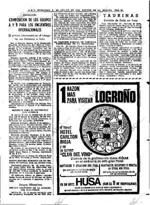 ABC MADRID 31-07-1968 página 61