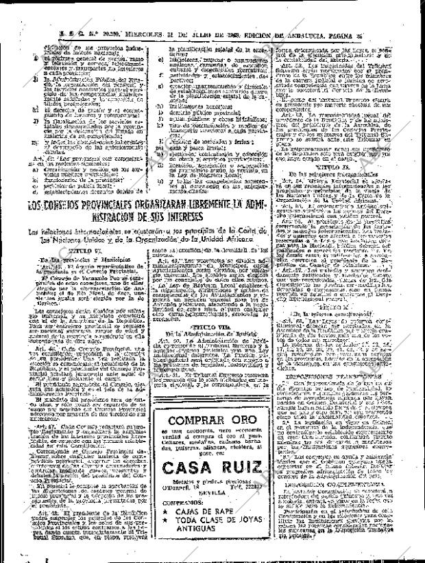 ABC SEVILLA 31-07-1968 página 28