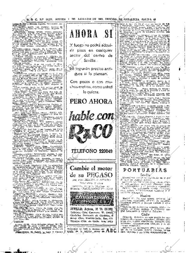 ABC SEVILLA 01-08-1968 página 40