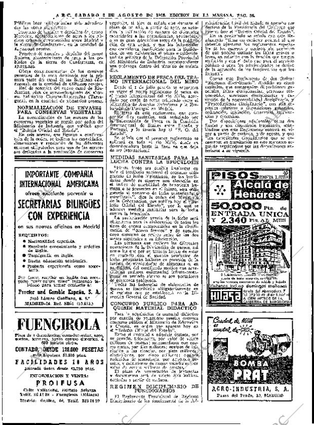 ABC MADRID 03-08-1968 página 36