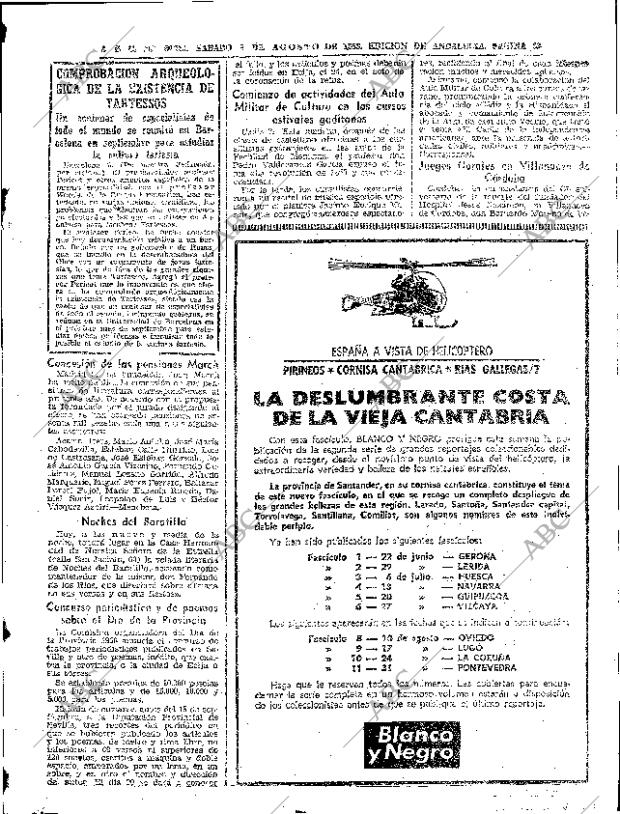 ABC SEVILLA 03-08-1968 página 23