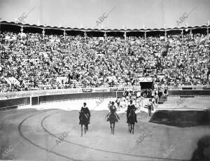 Inauguracion de la nueva plaza de Toros