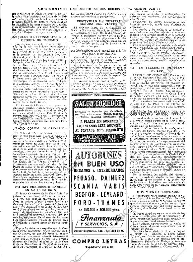 ABC MADRID 04-08-1968 página 44