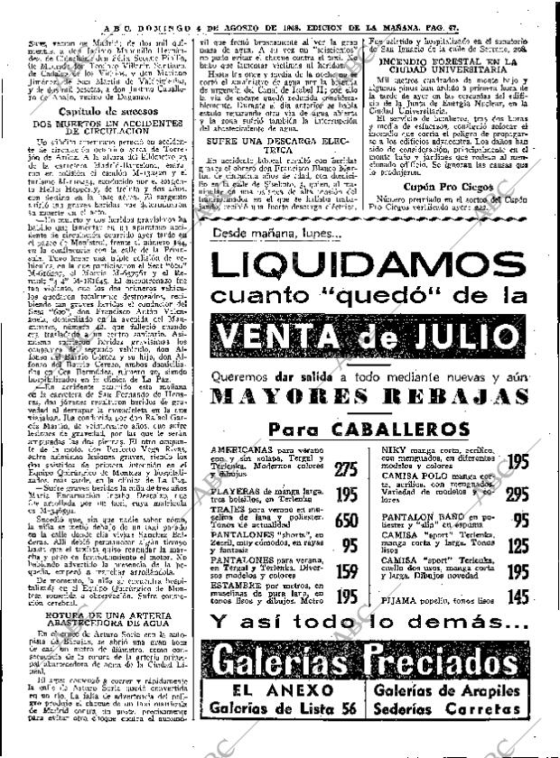 ABC MADRID 04-08-1968 página 47