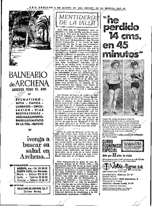 ABC MADRID 04-08-1968 página 48