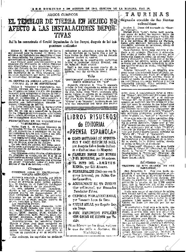 ABC MADRID 04-08-1968 página 58