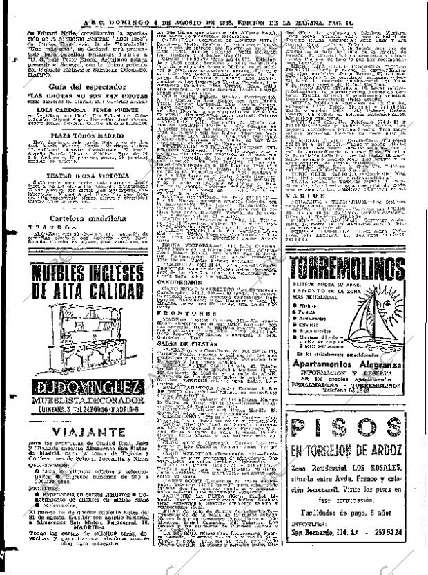 ABC MADRID 04-08-1968 página 64