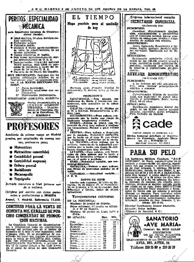 ABC MADRID 06-08-1968 página 38