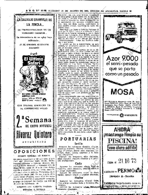 ABC SEVILLA 10-08-1968 página 34