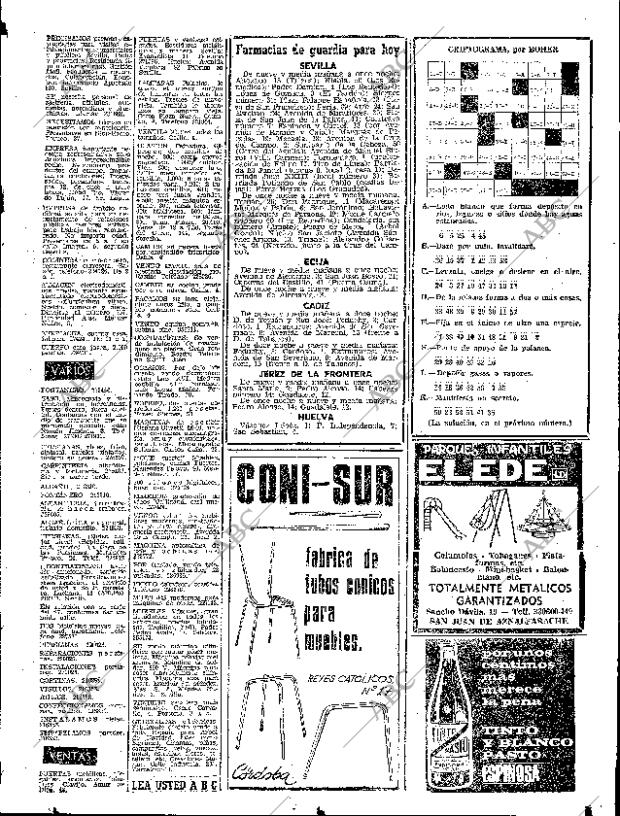 ABC SEVILLA 10-08-1968 página 47