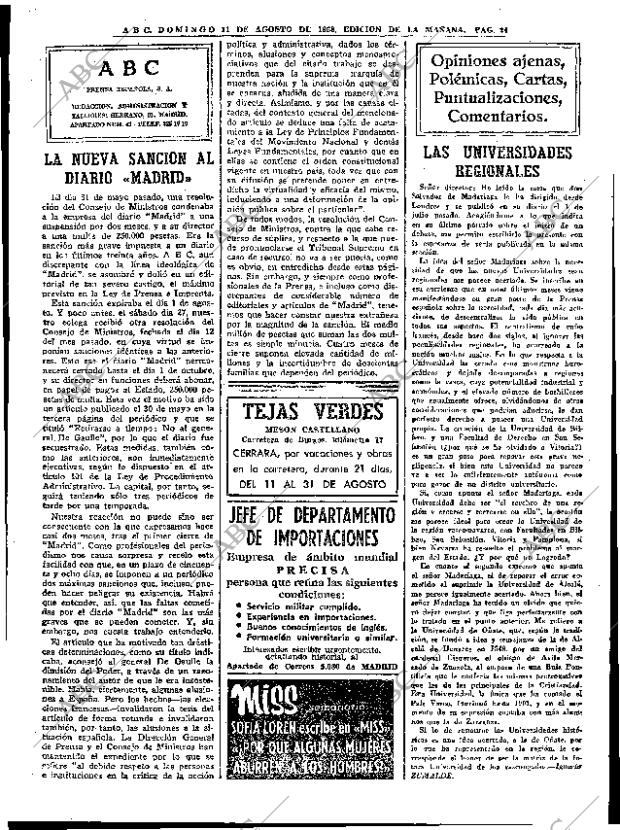 ABC MADRID 11-08-1968 página 24