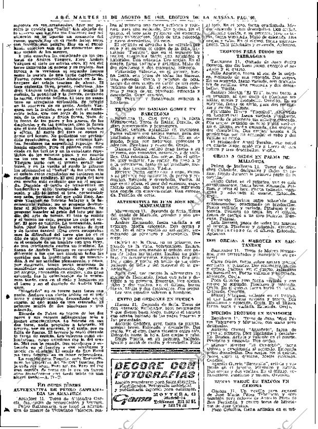 ABC MADRID 13-08-1968 página 60