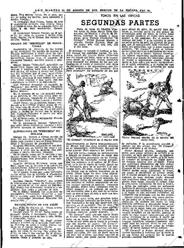 ABC MADRID 13-08-1968 página 61