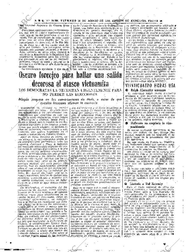ABC SEVILLA 16-08-1968 página 16