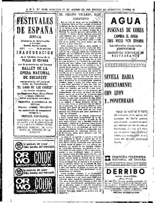 ABC SEVILLA 17-08-1968 página 26