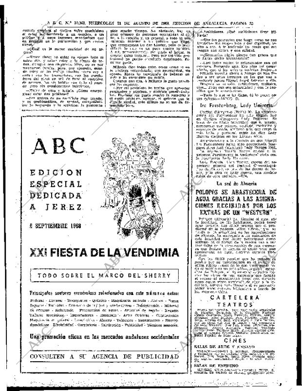 ABC SEVILLA 21-08-1968 página 35