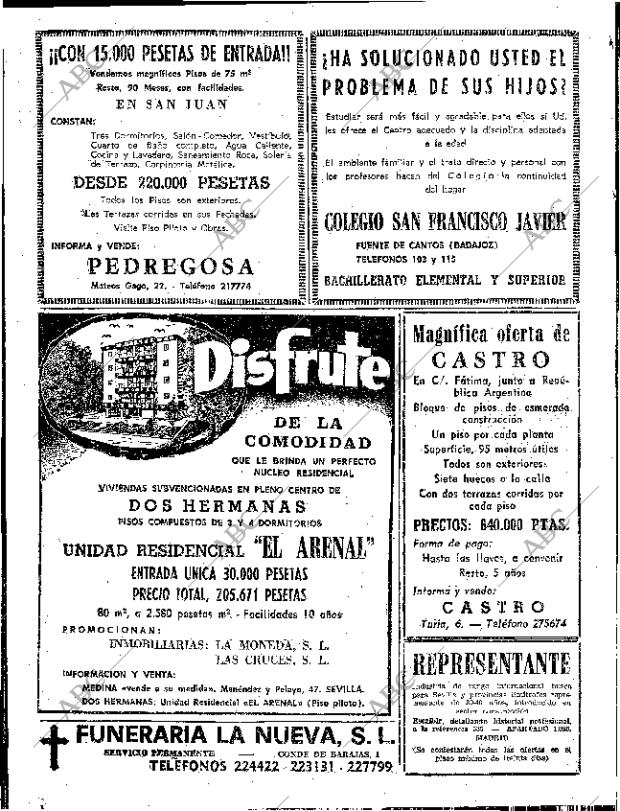 ABC SEVILLA 21-08-1968 página 44