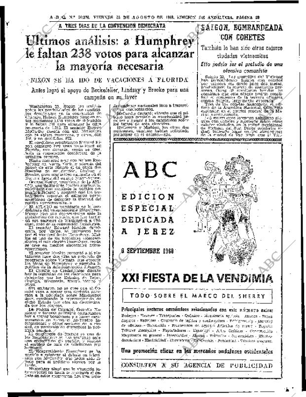 ABC SEVILLA 23-08-1968 página 27