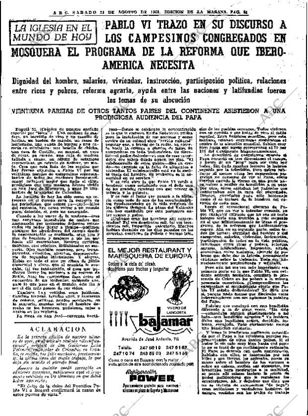 ABC MADRID 24-08-1968 página 31