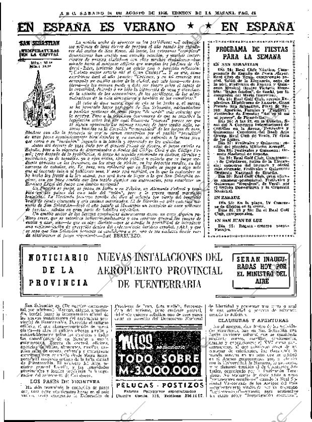 ABC MADRID 24-08-1968 página 44