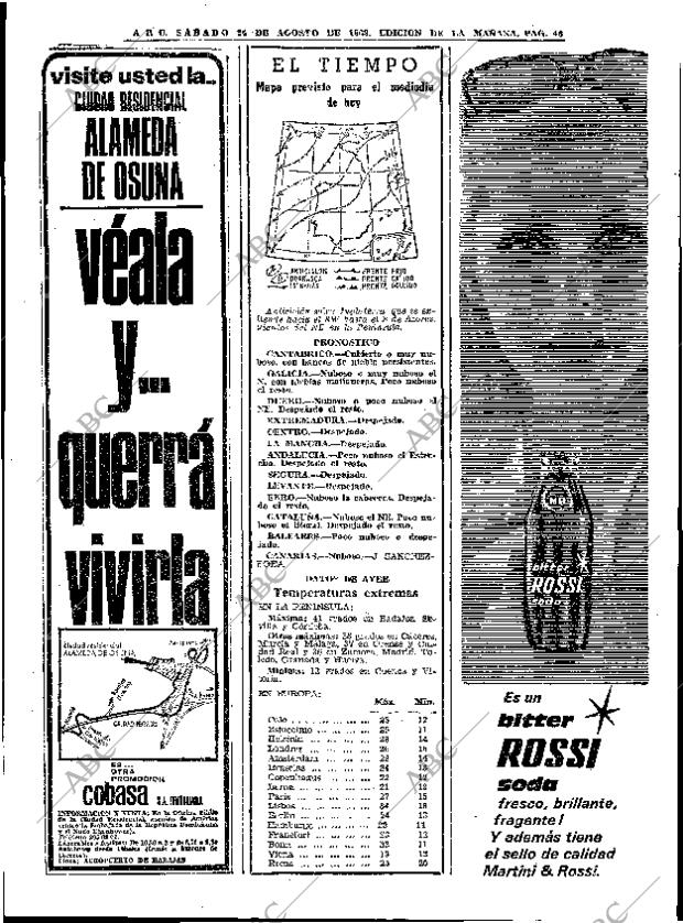 ABC MADRID 24-08-1968 página 46