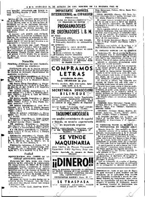 ABC MADRID 24-08-1968 página 62