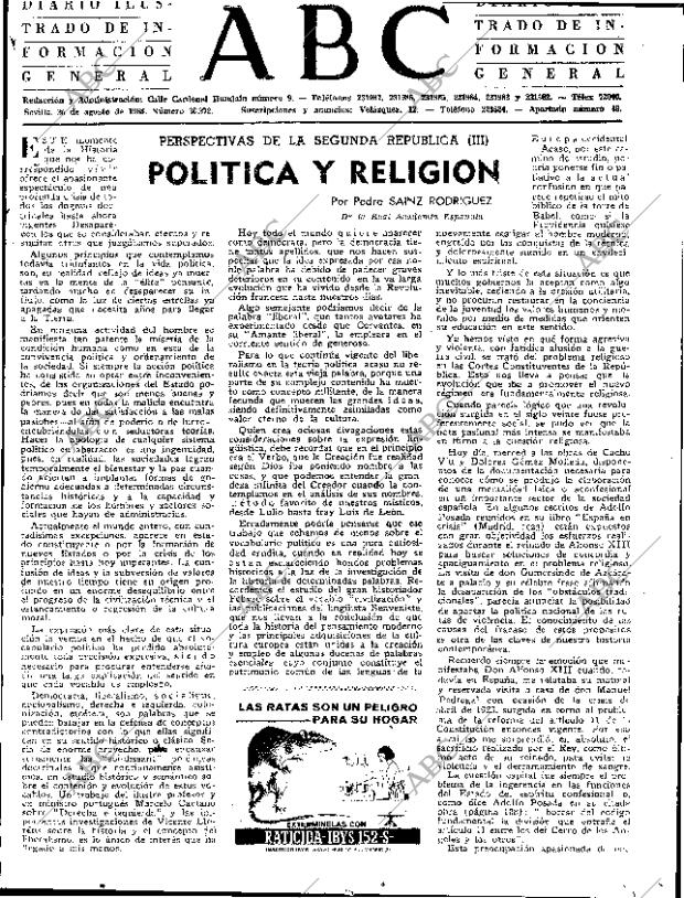 ABC SEVILLA 25-08-1968 página 3