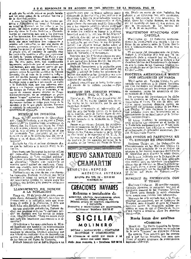 ABC MADRID 28-08-1968 página 28