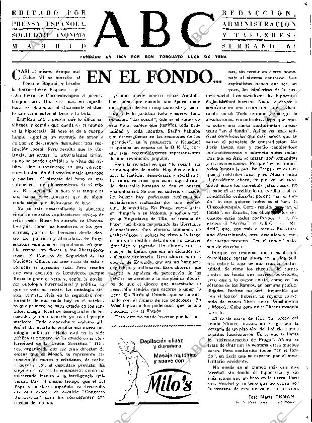 ABC MADRID 28-08-1968 página 3