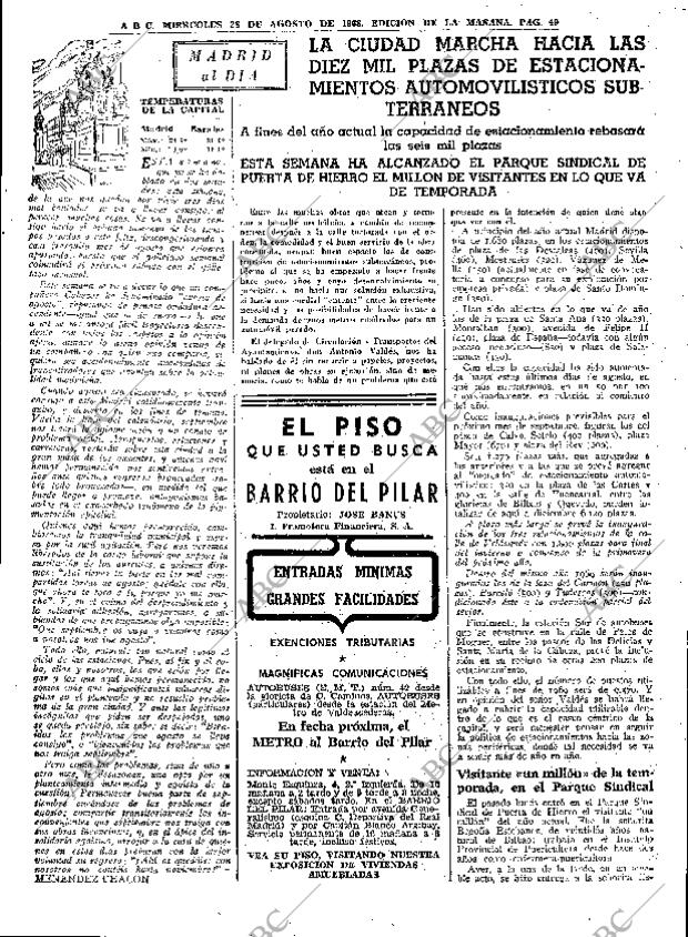 ABC MADRID 28-08-1968 página 49