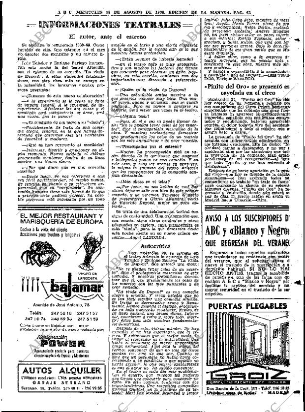 ABC MADRID 28-08-1968 página 63