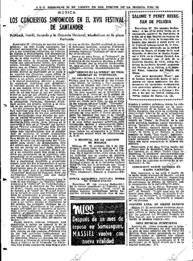 ABC MADRID 28-08-1968 página 64