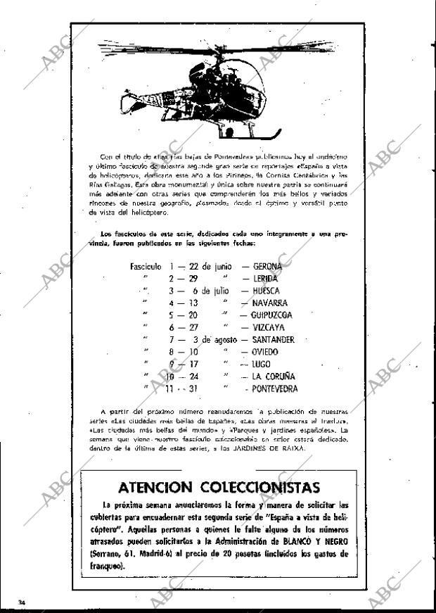 BLANCO Y NEGRO MADRID 31-08-1968 página 34