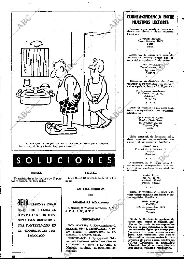 BLANCO Y NEGRO MADRID 31-08-1968 página 82