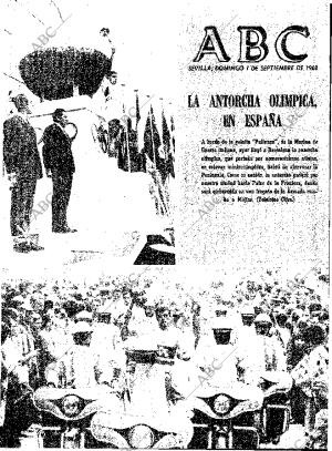 ABC SEVILLA 01-09-1968 página 1