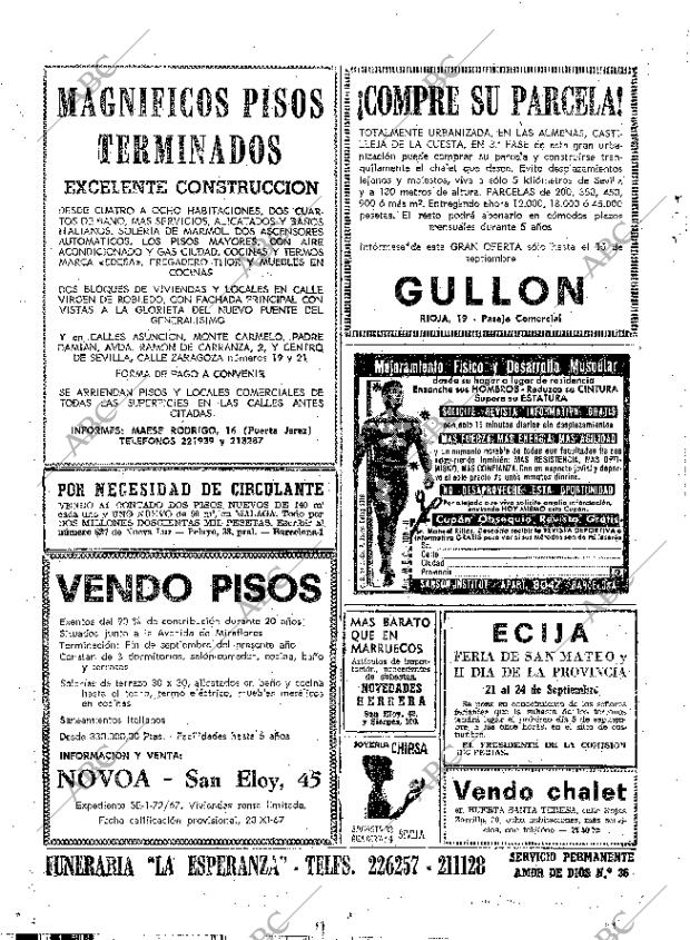 ABC SEVILLA 01-09-1968 página 54