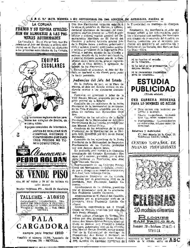 ABC SEVILLA 03-09-1968 página 14