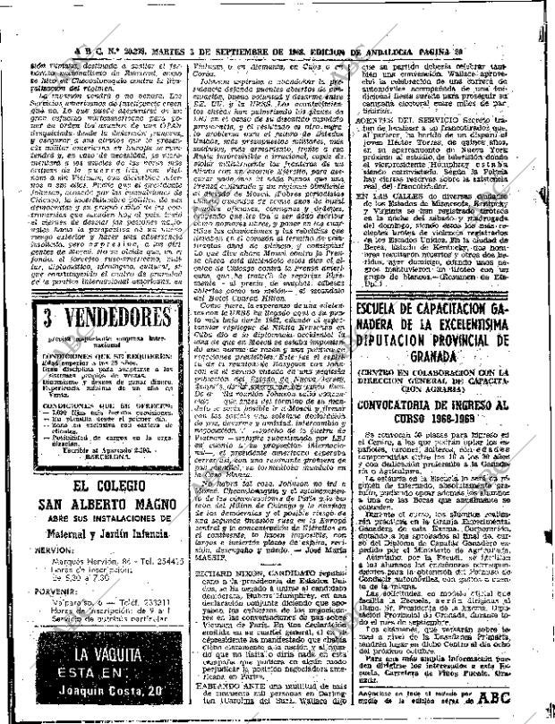 ABC SEVILLA 03-09-1968 página 18