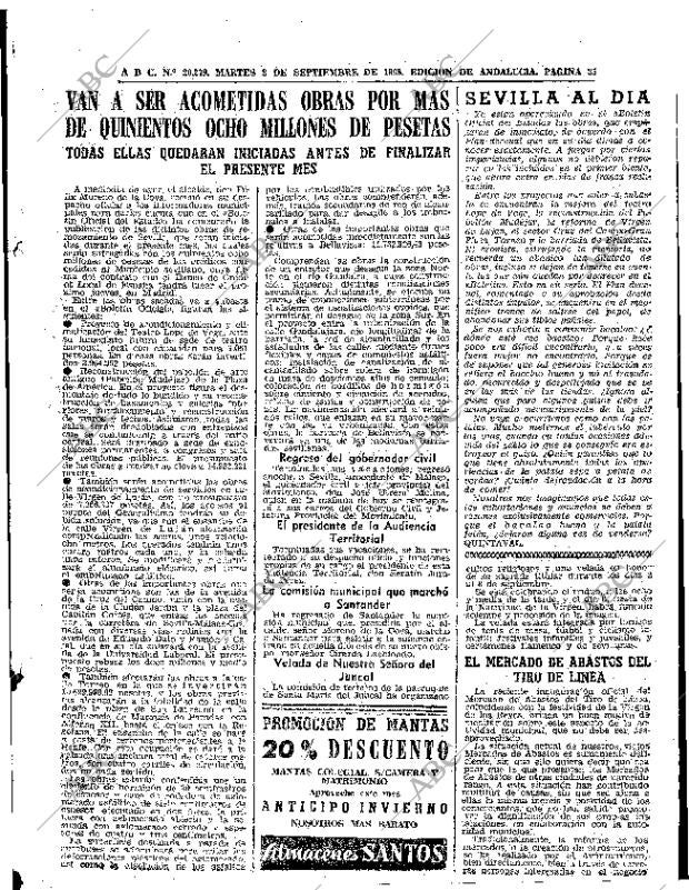 ABC SEVILLA 03-09-1968 página 33
