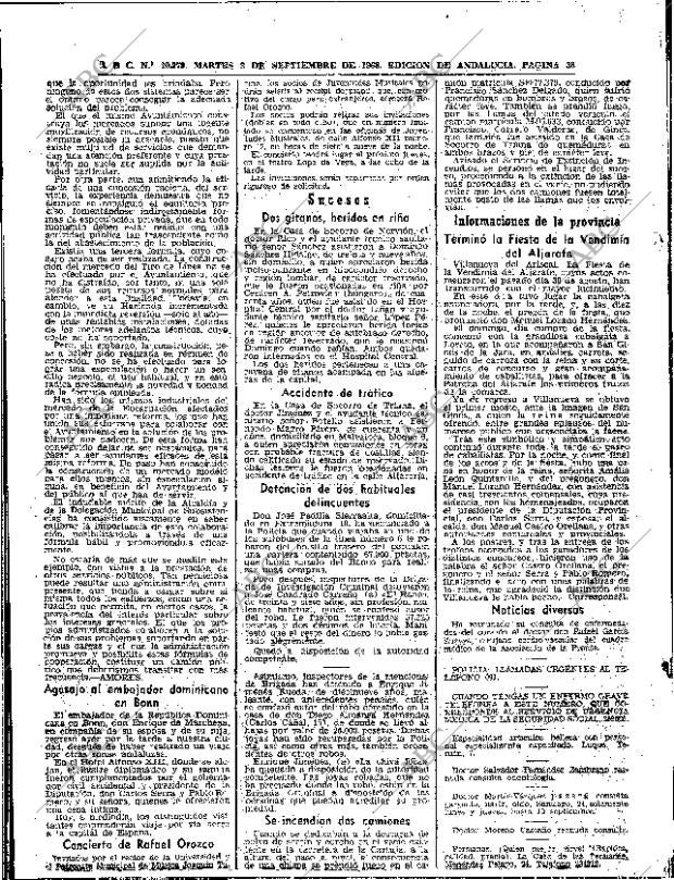 ABC SEVILLA 03-09-1968 página 34