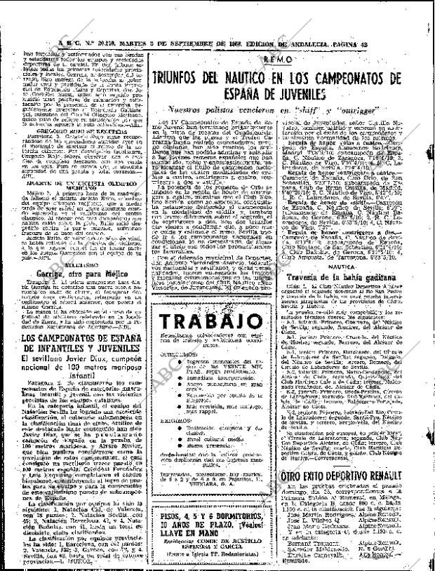 ABC SEVILLA 03-09-1968 página 40