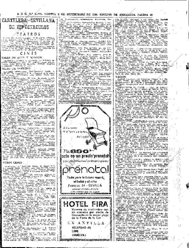 ABC SEVILLA 03-09-1968 página 48
