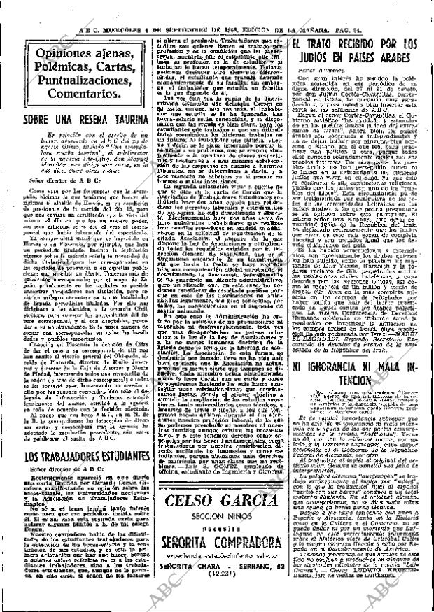 ABC MADRID 04-09-1968 página 22