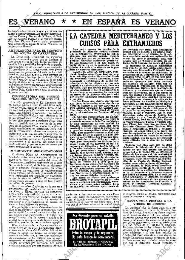 ABC MADRID 04-09-1968 página 43